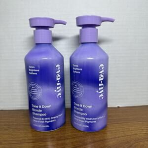 2x Eva NYC Tone It Down Blond Shampoo 8.8 oz Set Of 2